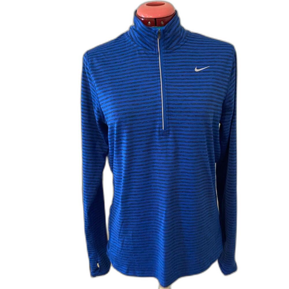 Nike Running Dry Fit Long Sleeve Top Women Size L